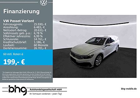 VW Passat Variant Volkswagen GTE 1.4 TSI Plug-In DSG PDC AHK