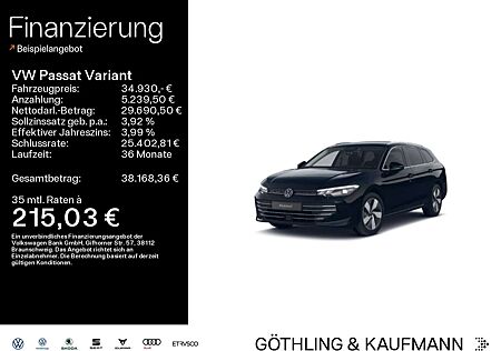 VW Passat Variant Volkswagen 2.0 TDI DSG Business *AHK*KAMERA*