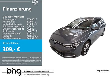VW Golf Variant Volkswagen 1.0 eTSI OPF DSG Life AHK ACC Navi