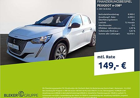 Peugeot e-208 gebraucht kaufen Peugeot e-208 136 Active