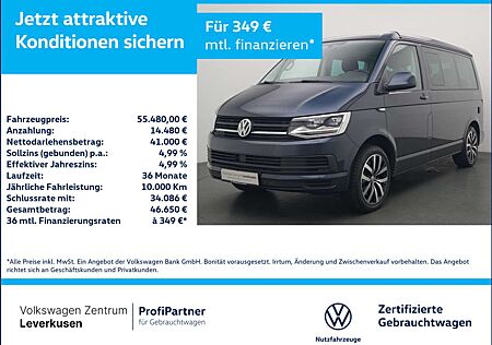 VW T6 California Volkswagen Beach DSG LED STDHZ KAM NAVI SH