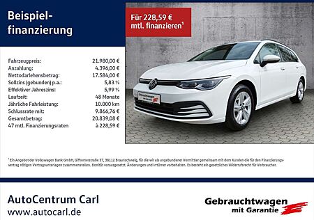 VW Golf Variant Volkswagen VIII Variant Life 2.0TDI DSG/AHK/Navi/IQ.Light/SH