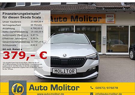 Skoda Scala Monte Carlo 1.0 TSI EU6d El. Panodach LED Sperrdif