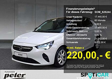 Opel Corsa F 1.2 Turbo Elegance Klimaautomatik Sitzheiz