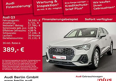 Audi Q3 Sportback45 TFSI e S tr. RFK MATRIX NAVI VIRT
