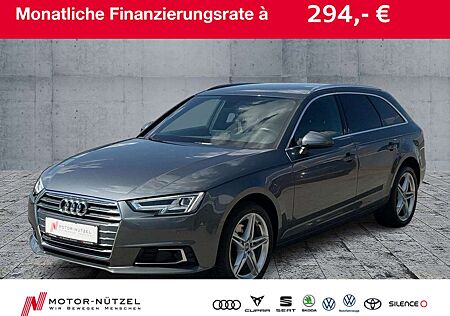 Audi A4 2.0TFSI S-TR S-LINE LED+NAV+ACC+RFK+AHK