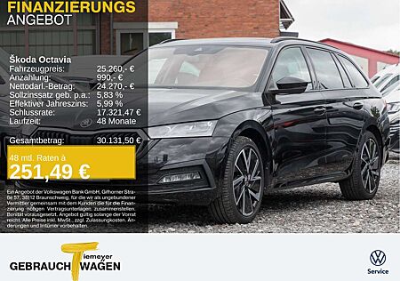 Skoda Octavia Combi 2.0 TDI DSG 4x4 FAHRZEUG VERKRATZT