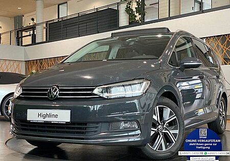 VW Touran Volkswagen 2.0 TDI Highline Nav Pano Kam DCC ACC AHK