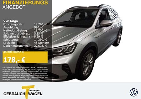 VW Taigo Volkswagen 1.0 TSI 110PS LIFE LM17 LED VIRTUAL SITZHZ