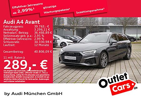 Audi A4 45 TFSI qu. S tronic S line Pano/ACC/AH