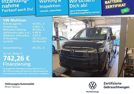 VW T7 Multivan Volkswagen 1.4 eHybrid 7 Sitze LED DSG Navi uvm