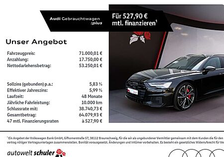 Audi S6 Avant 3.0 TDI quattro AHK RFK PANO B&O ACC HUD St