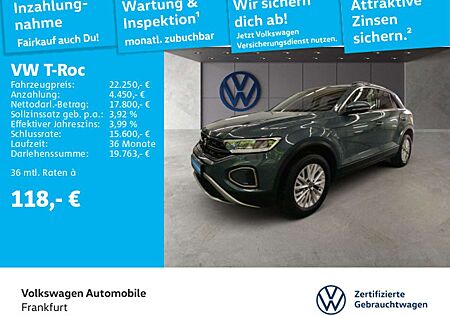 VW T-Roc Volkswagen 1.0 TSI Life Navi LED DAB+ FrontAssist