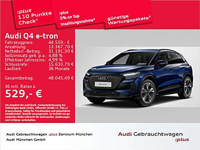 Audi Q4 e-tron 45 advanced AHK/PDC