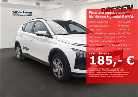 Hyundai Bayon 1.0 T-GDI 100 PS Select Navi Kamera DAB PDC hinten