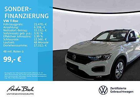VW T-Roc Volkswagen 1.0 TSI Style, Navi, LED, App-Connect, Rüc