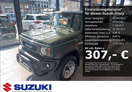 Suzuki Jimny Comfort Allgrip NFZ 1 AHK 1. Hand, Scheckheft gepf