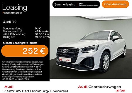 Audi Q2 S line 30 TFSI* connect*Optikpaket*Tampom