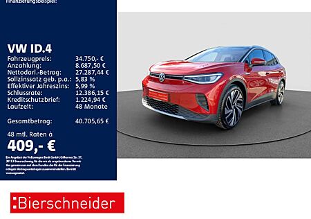 VW ID.4 Volkswagen Pro Perf 21 AHK MATRIX PANO WÄPU