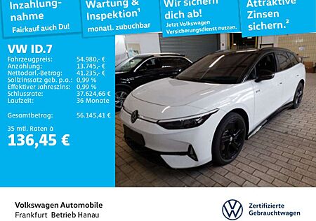 VW ID.7 Volkswagen Tourer GTX Navi AHK IQ.LIGHT - LED-Matrix-S