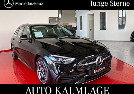 Mercedes-Benz C 220 d T AMG Line PANORAMA+KAMERA+AHK+MBUX Autom.
