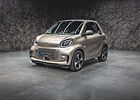 Smart ForTwo EQ cabrio passion EXCL: GOLD, DAS GLÄNZT!