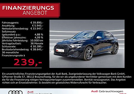 Audi S3 Sportback TFSI NAVI Optikpaket-Schwarz+ GRA