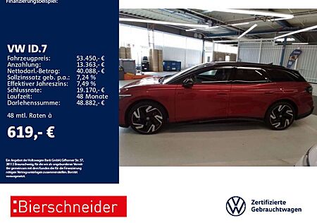 VW ID.7 Volkswagen GTX Tourer 4Mo 21 AHK HuD DCC 360