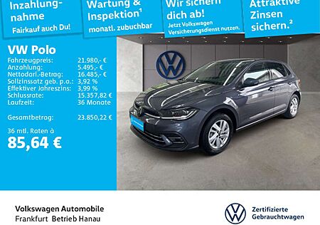 VW Polo Volkswagen 1.0 TSI DSG Style Navi IQ.LIGHT - LED-Matri