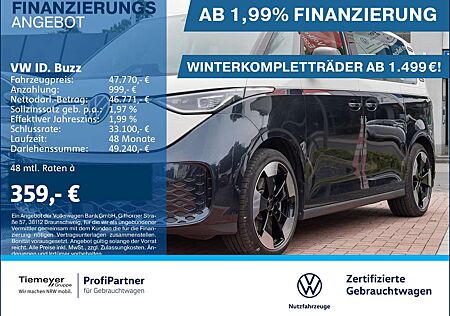 VW ID.BUZZ Volkswagen ID. Buzz PRO 360 AHK LM21 ACC eTÜREN eKLAPPE