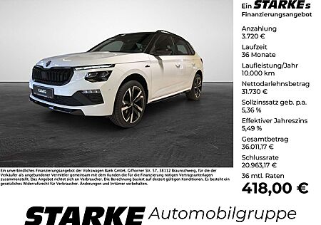 Skoda Kamiq 1.0 TSI DSG Monte Carlo AHK MATRIX NAVI