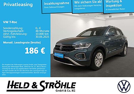 VW T-Roc Volkswagen Life 1.0 TSI LED NAV PARKLENK SHZ APP DAB+