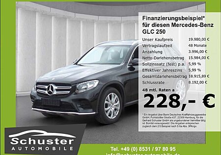 Mercedes-Benz GLC 250 4Mat AMG-Line*Leder Navi R-Kam Tempo SHZ