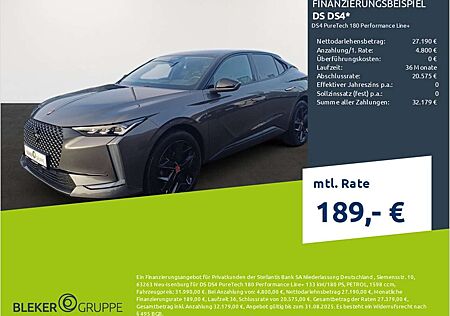 DS Automobiles DS 4 PureTech 180 Performance Line+