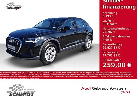 Audi Q3 35 TFSI LED RFK PDC v+h eHK SHZ