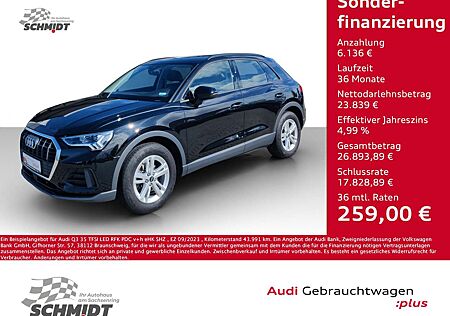 Audi Q3 35 TFSI LED RFK PDC v+h eHK SHZ
