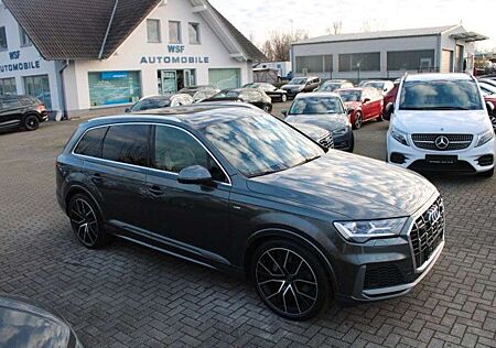 Audi Q7 55 TFSI quat S line,Luft,Leder,LED,B&O,Pano