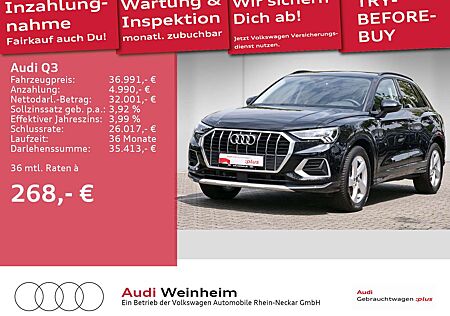 Audi Q3 advanced 35 TFSI GAr.2029 LED-Plus Navi Kamer