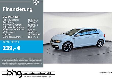 VW Polo GTI Volkswagen 2.0 TSI DSG *KLIMA*EINPARKHILFE*