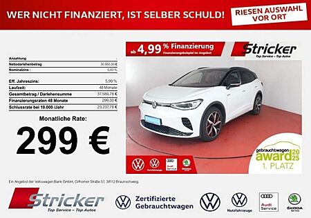 VW ID.4 Volkswagen GTX 299,-ohne Anzahlung Navi ACC