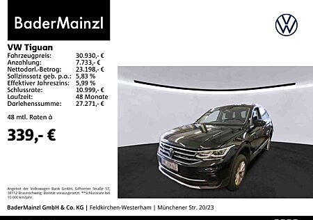 VW Tiguan Volkswagen 2.0 TDI Elegance Navi ACC Matrix HUD SHZ