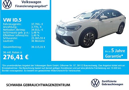 VW ID.5 Volkswagen Pure *ACC*AHK*HdUp*Wärmep.*MATRIX*NAVI*19''