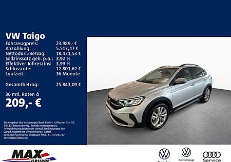 VW Taigo Volkswagen Life 1.5 TSI DSG LED+KAMERA+DCP+PDC+LANE A