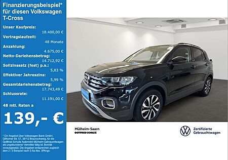 VW T-Cross Volkswagen 1.0 TSI Active Navi App-Connect LM-Felgen