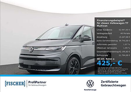VW T7 Multivan Volkswagen Edition 2.0TSI Matrix AHK Rear View ACC Panoramada