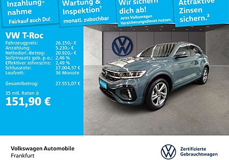 VW T-Roc Volkswagen 1.0 TSI R-Line Navi LEDPlus DAB+ FrontAssi
