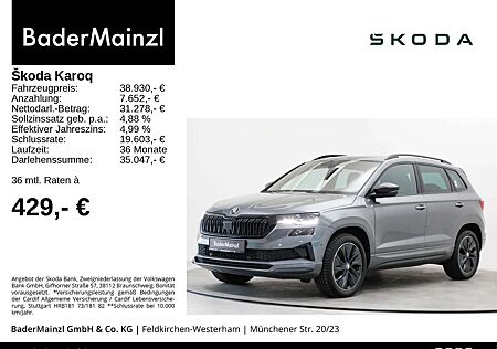 Skoda Karoq 2.0 TDI DSG 4x4 Sportline AHK Stdhz Matrix