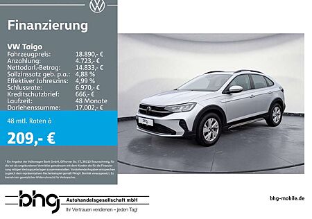 VW Taigo Volkswagen 1.0 TSI OPF Life