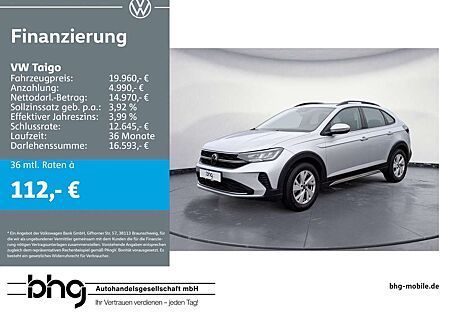 VW Taigo Volkswagen 1.0 TSI OPF Life
