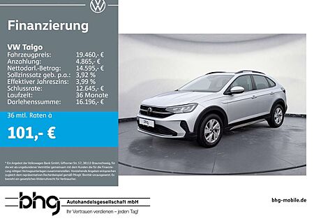 VW Taigo Volkswagen 1.0 TSI OPF Life